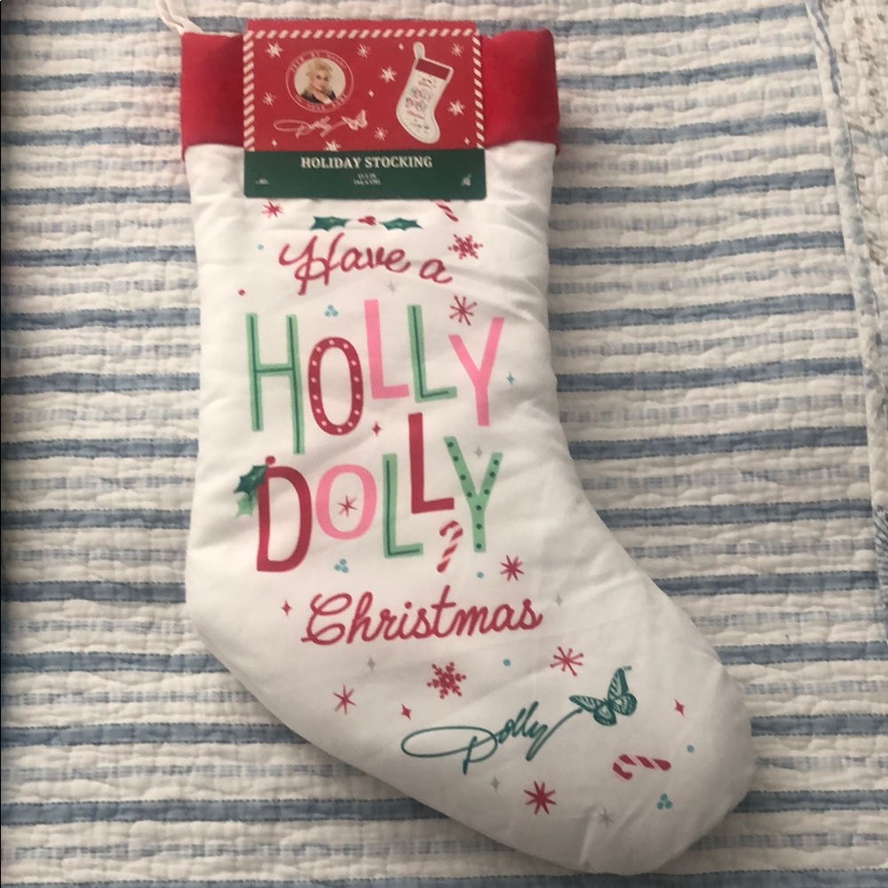 Dolly Parton Christmas Stocking